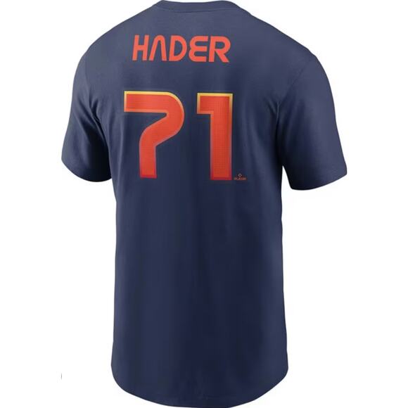 Nike Men’s Small Houston Astros Josh Hader Tee Shirt NWTs - Picture 2 of 5